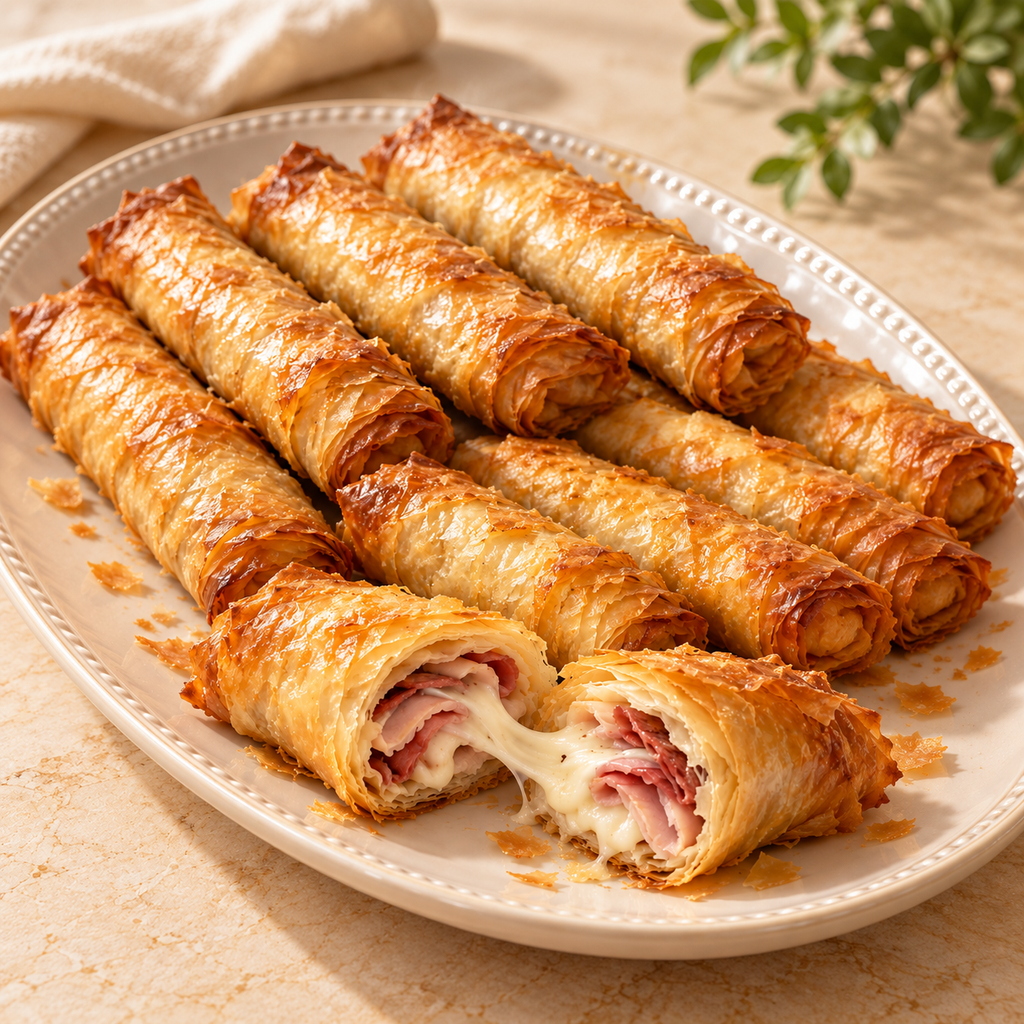 Goulash Rolls with Cold Cuts, Mixed Cheese