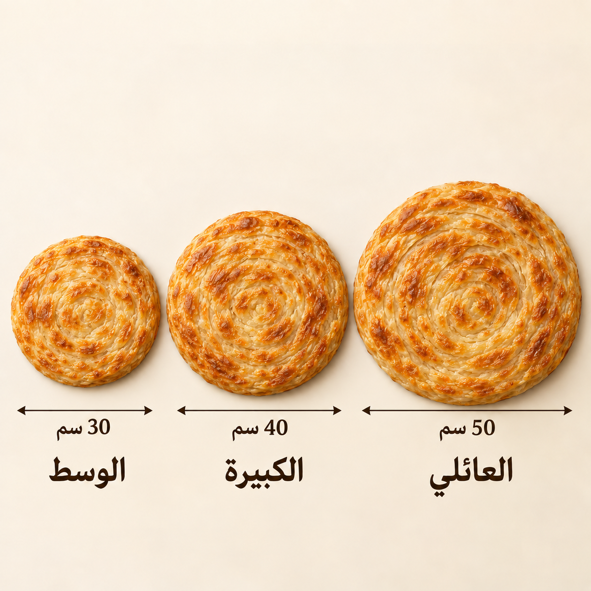 Egyptian Feteer Meshaltet Family size