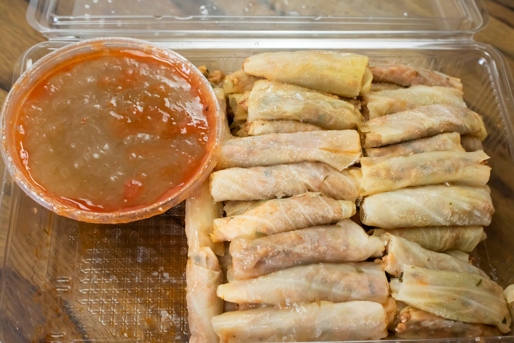 Stuffed Cabbage Rolls + Cooking Broth
