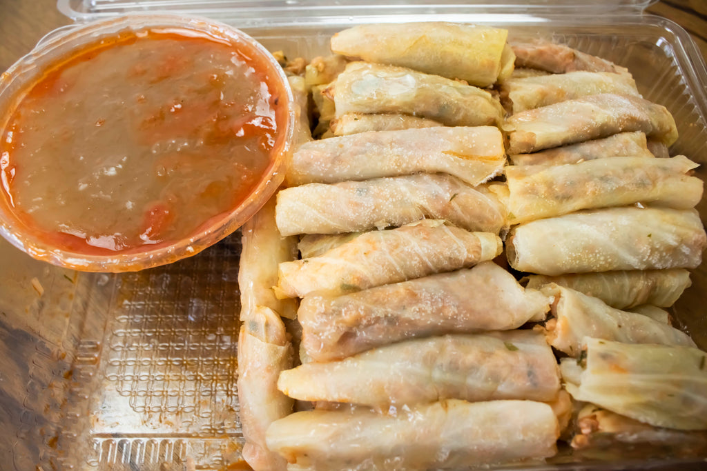 Stuffed Cabbage Rolls + Cooking Broth