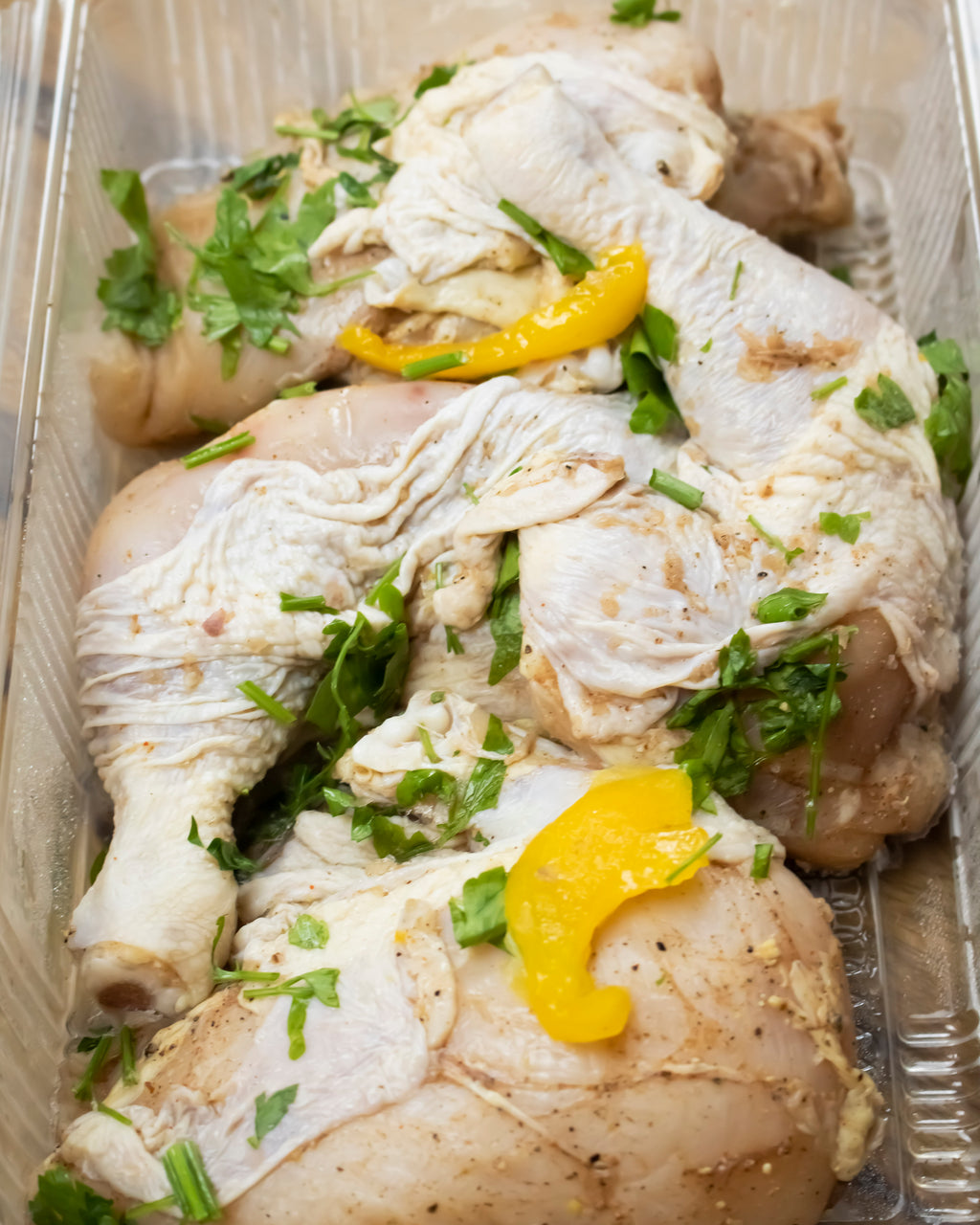 Marinated Chicken Cut into 4 Pieces